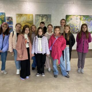 Виставка творчих робіт викладачів Луцької художньої школи "Осіння палітра 2023"