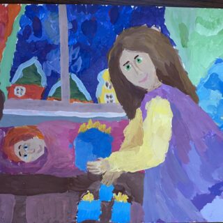 "Йде до діток Миколай"