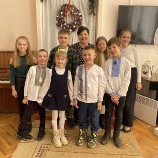 Різдвяний концерт для батьків учнів філії с. Рокині