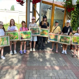 Пленер в зоопарку