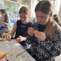 Майстер-клас з писанкарства в рамках мікропроєкту “Великдень РАЗОМ”