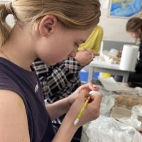 Майстер-клас з писанкарства в рамках мікропроєкту “Великдень РАЗОМ”